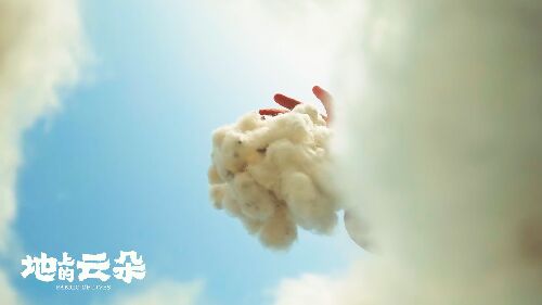 地上的云朵