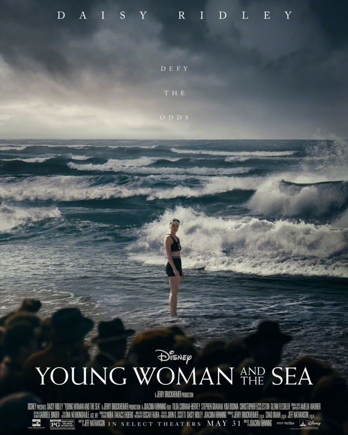 电影《年轻女子与海》发布正式预告，5月31日北美小范围上映。